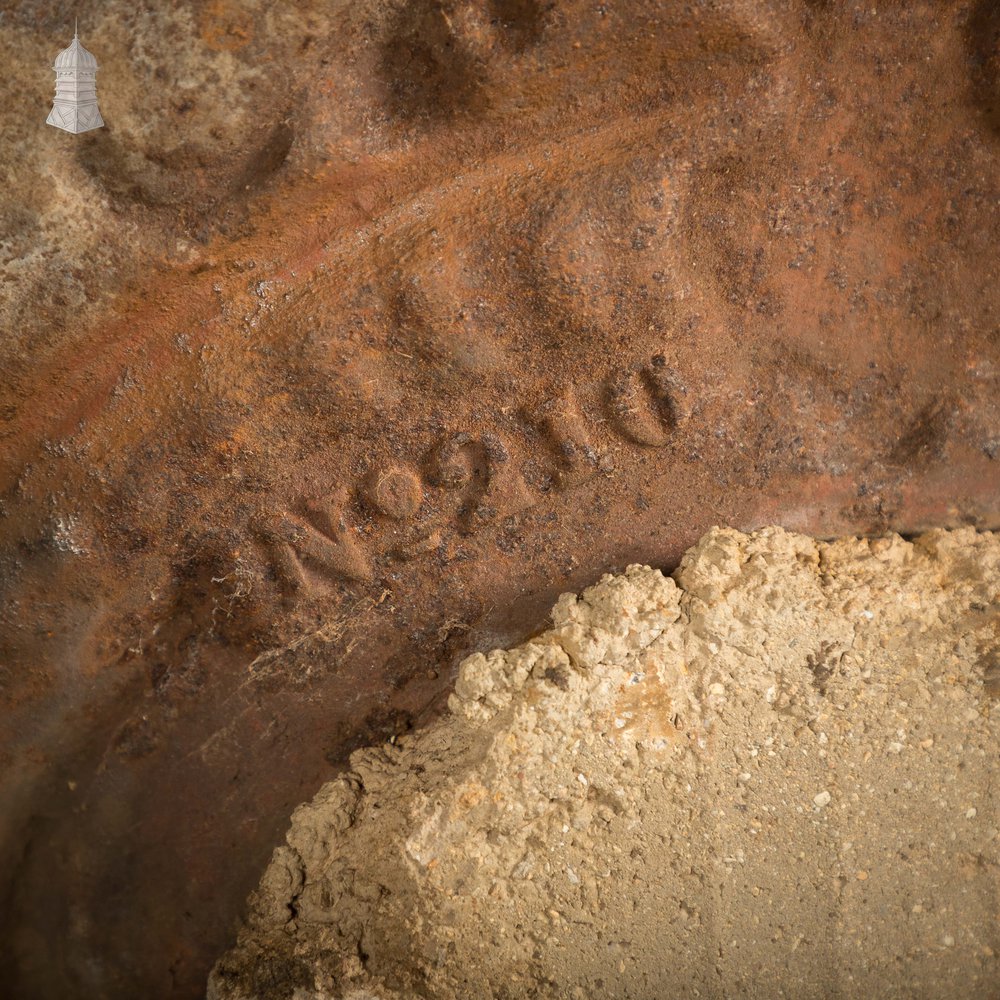 Cast Iron Insert, Ornate Arched Design
