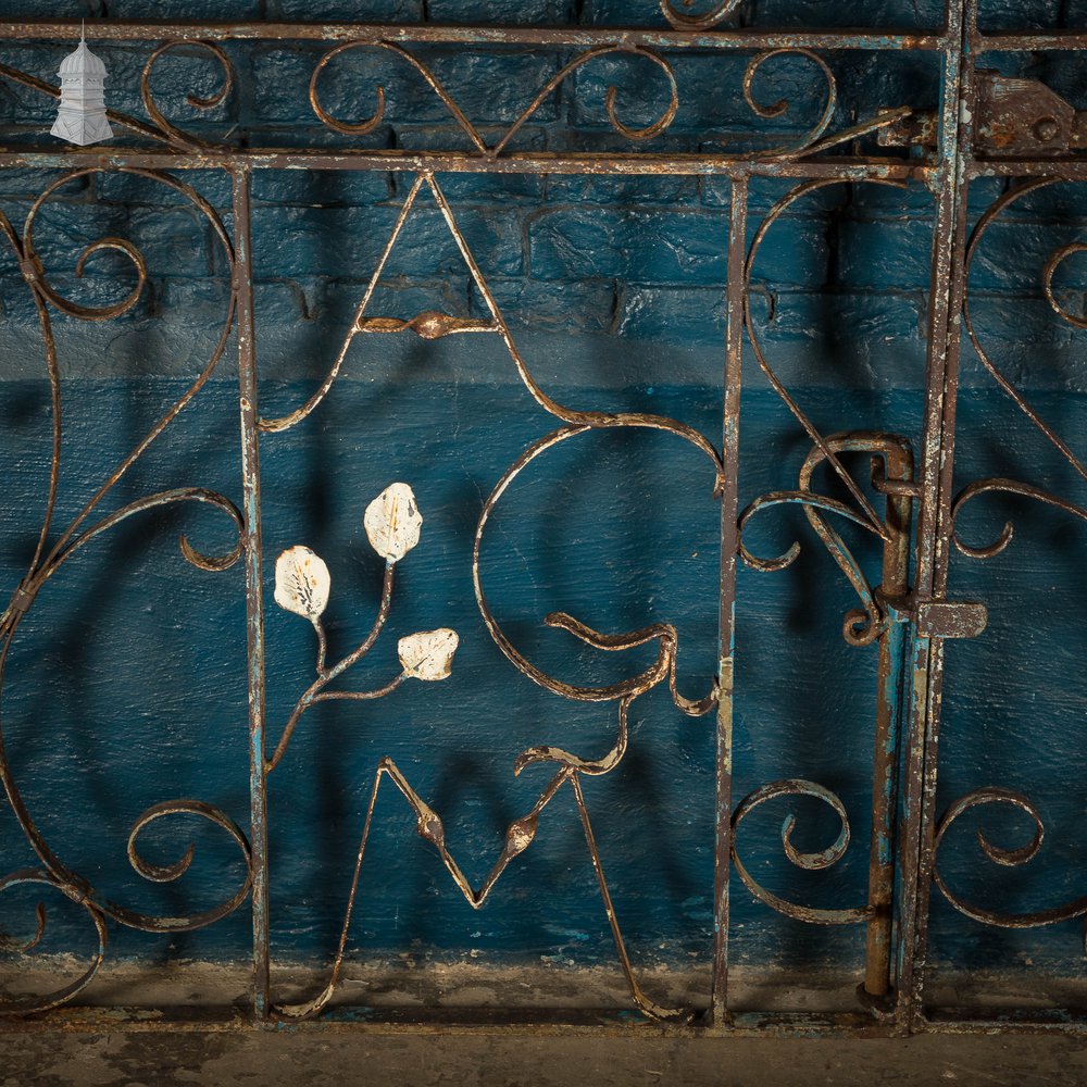 Driveway Gates, Iron Scroll Design