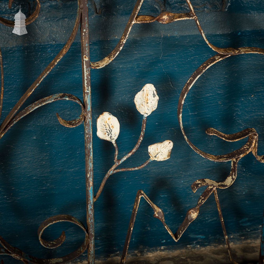 Driveway Gates, Iron Scroll Design