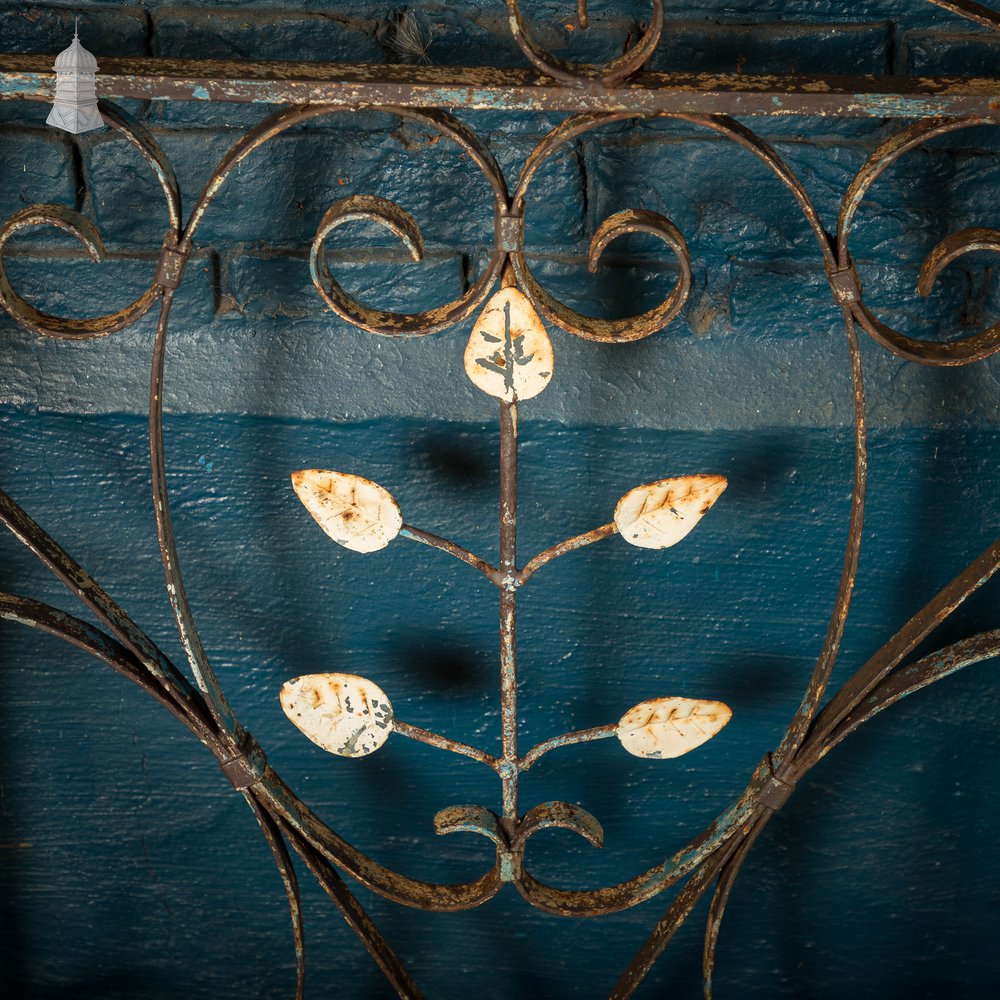 Driveway Gates, Iron Scroll Design