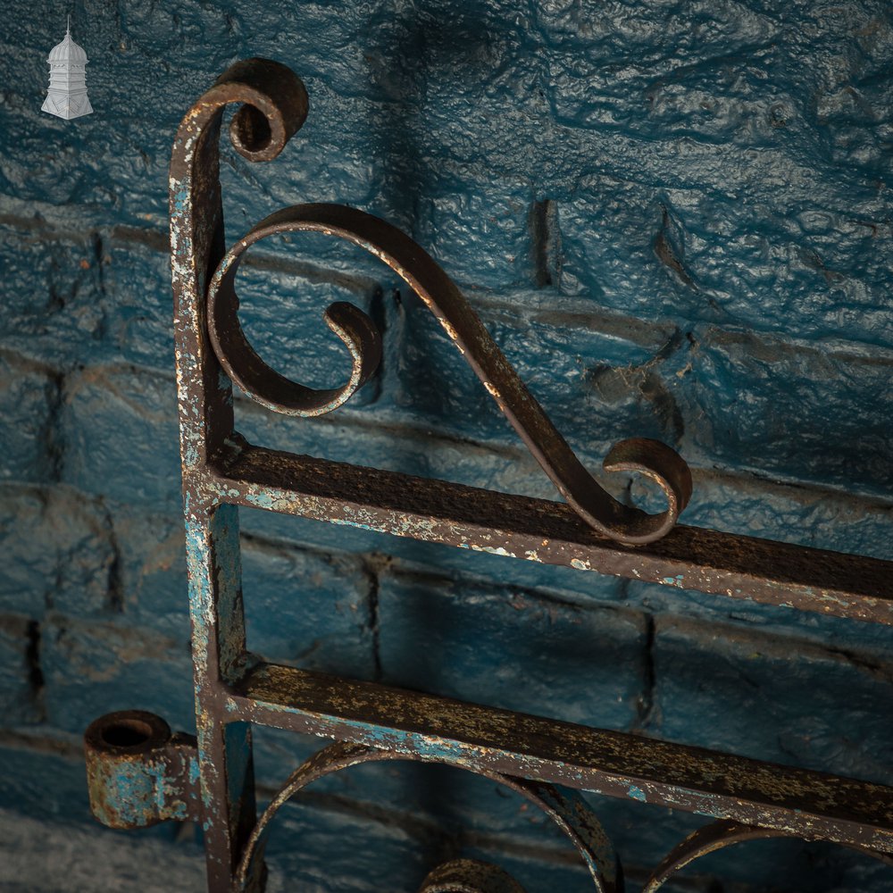 Driveway Gates, Iron Scroll Design