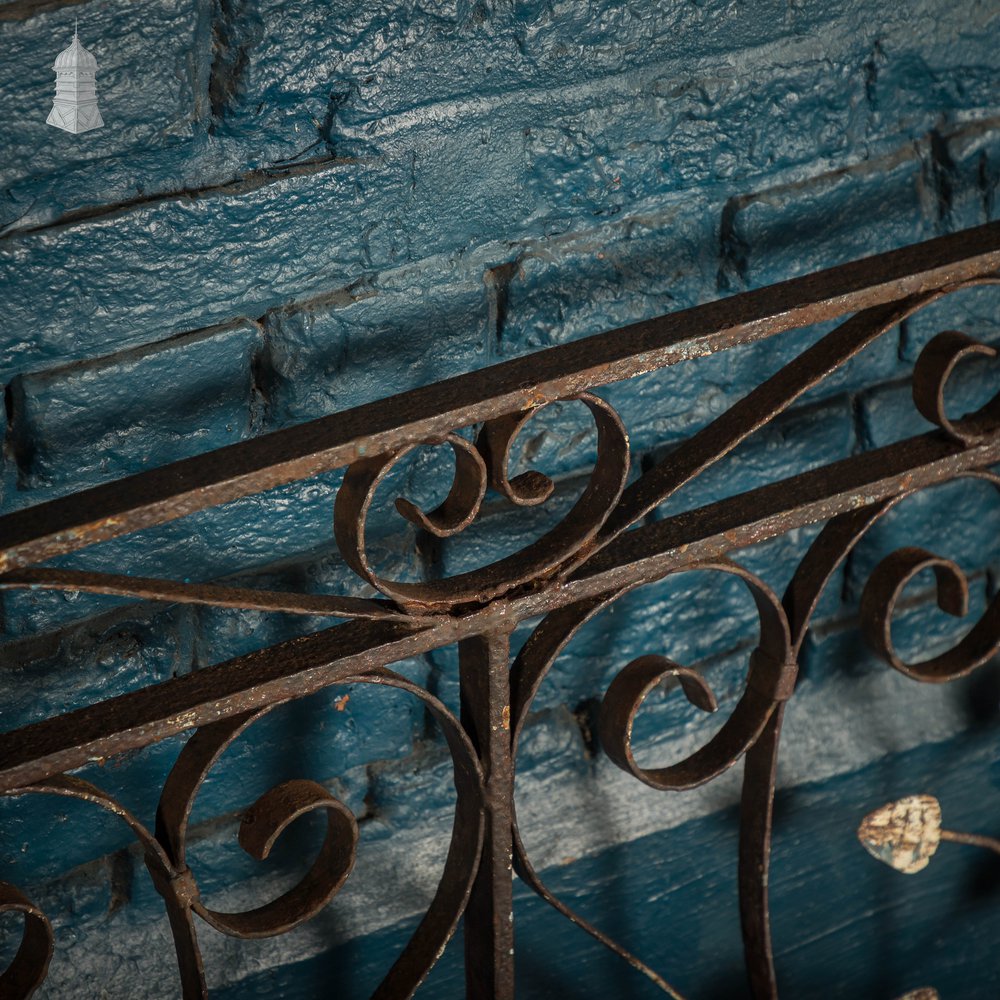 Driveway Gates, Iron Scroll Design