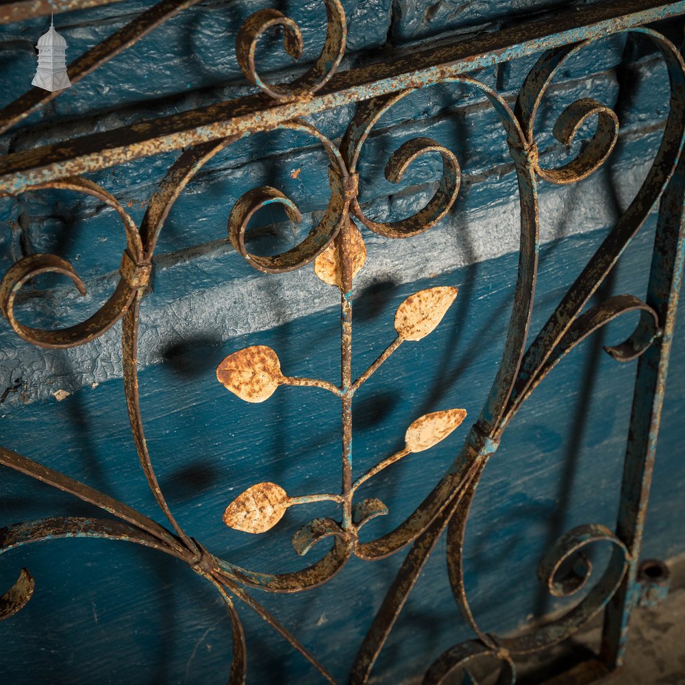Driveway Gates, Iron Scroll Design