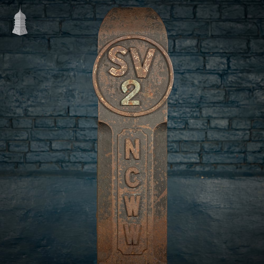 Sluice Valve Marker Post, SV 2 - NCWW, Cast Iron