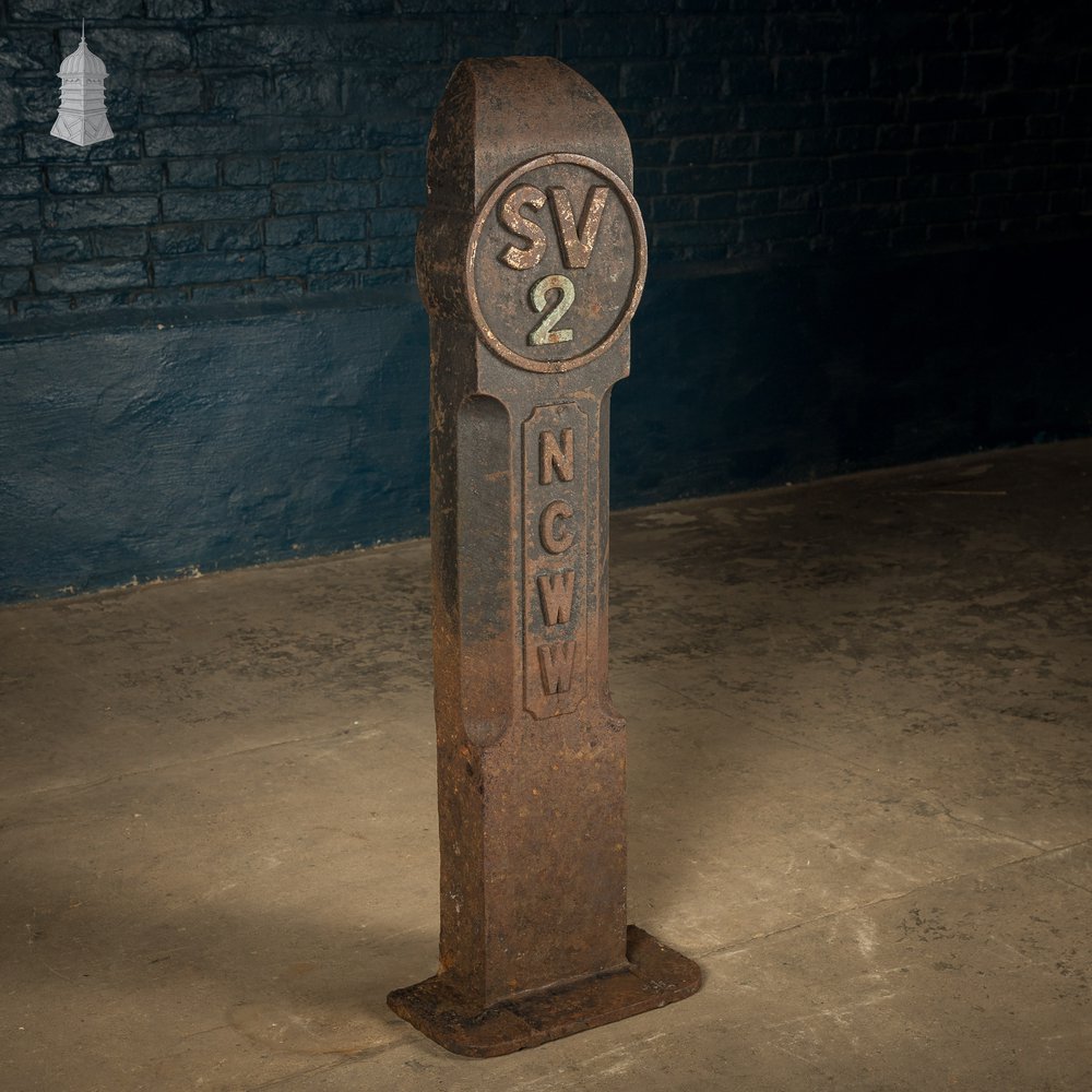 Sluice Valve Marker Post, SV 2 - NCWW, Cast Iron