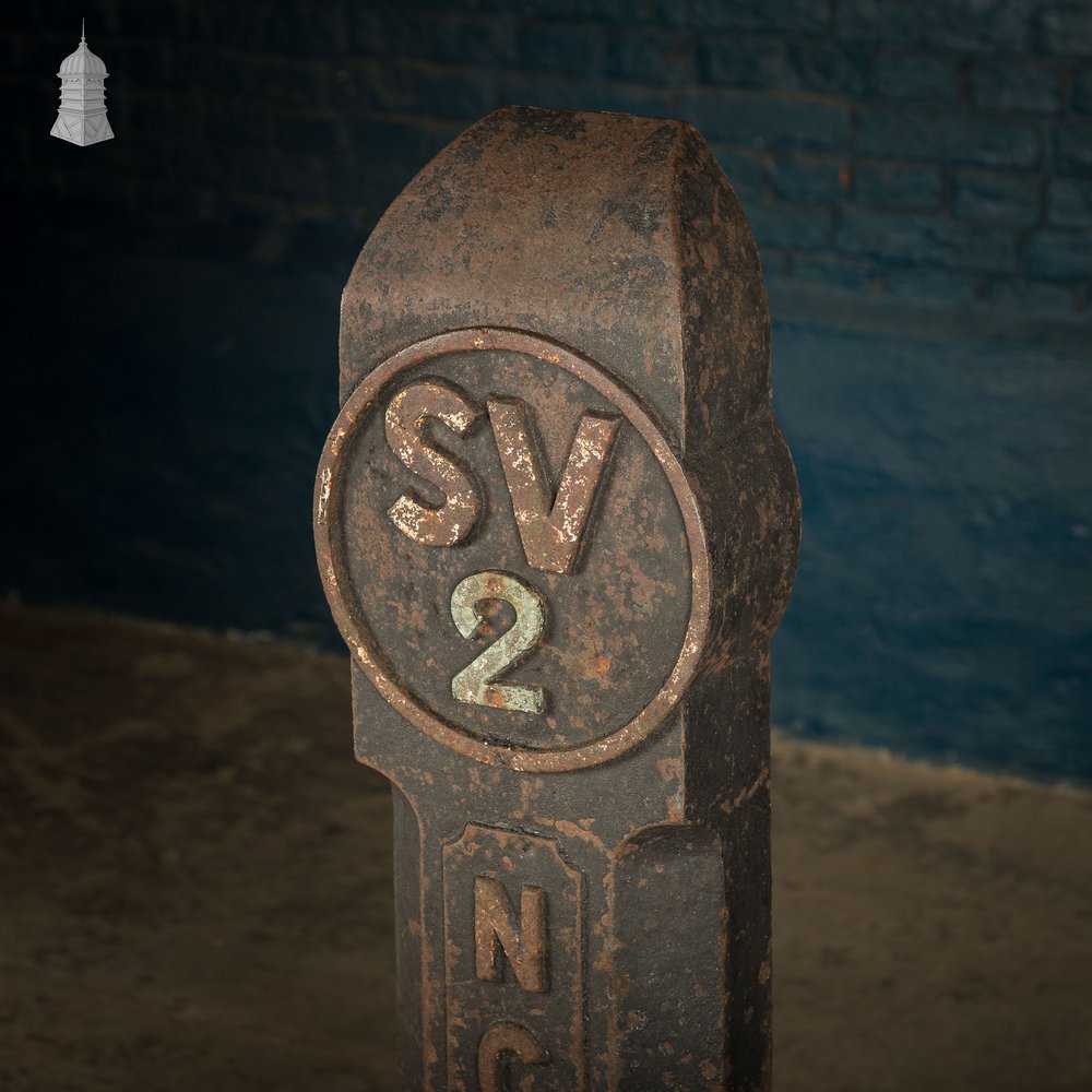 Sluice Valve Marker Post, SV 2 - NCWW, Cast Iron