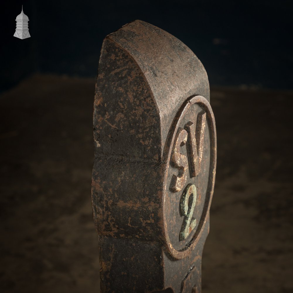 Sluice Valve Marker Post, SV 2 - NCWW, Cast Iron