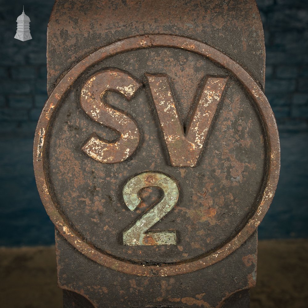 Sluice Valve Marker Post, SV 2 - NCWW, Cast Iron
