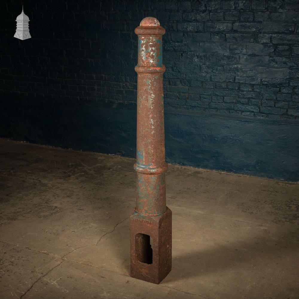 'Hammersmith' Street Bollard, Cast Iron, Reclaimed
