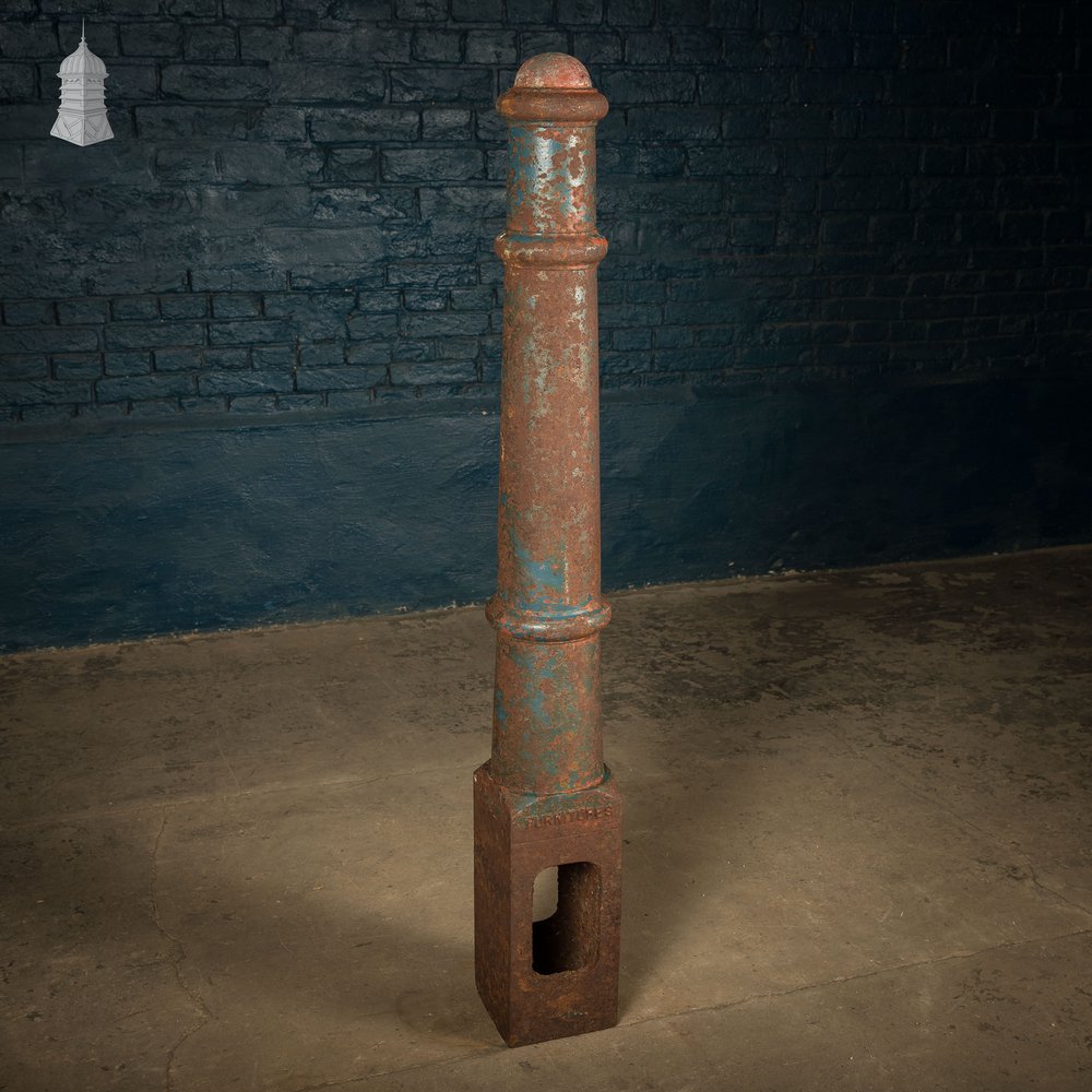 'Hammersmith' Street Bollard, Cast Iron, Reclaimed