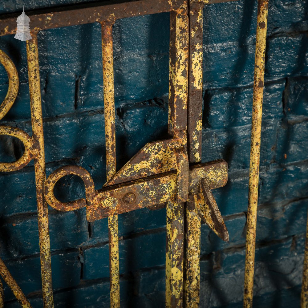 Driveway Gates, Scroll Design Wrought Iron