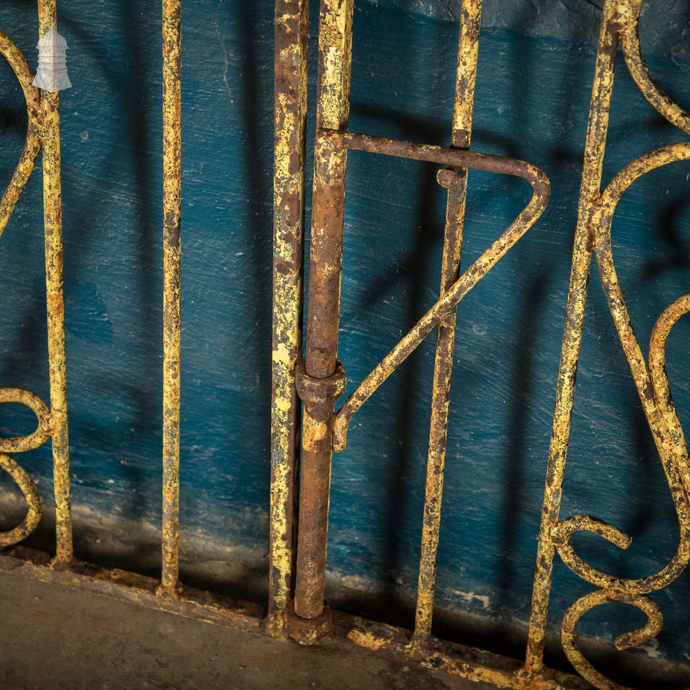 Driveway Gates, Scroll Design Wrought Iron