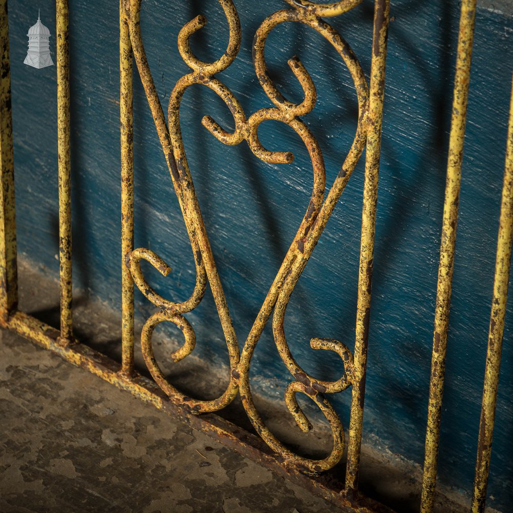 Driveway Gates, Scroll Design Wrought Iron