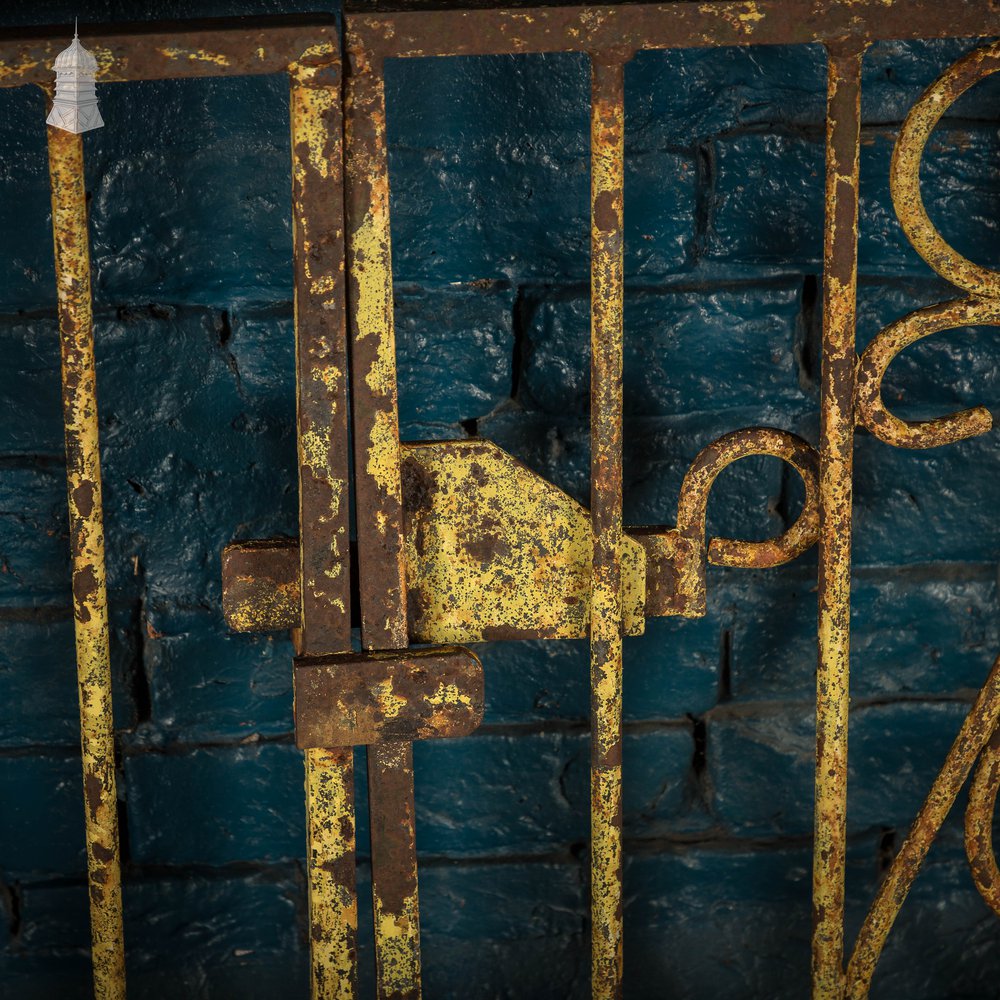 Driveway Gates, Scroll Design Wrought Iron