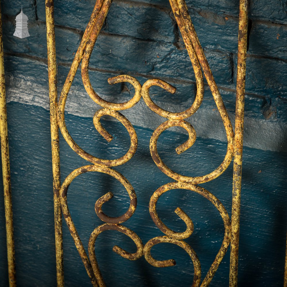 Driveway Gates, Scroll Design Wrought Iron