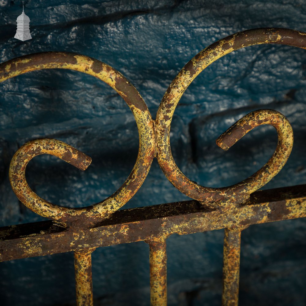 Driveway Gates, Scroll Design Wrought Iron
