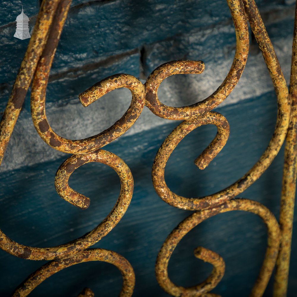 Driveway Gates, Scroll Design Wrought Iron