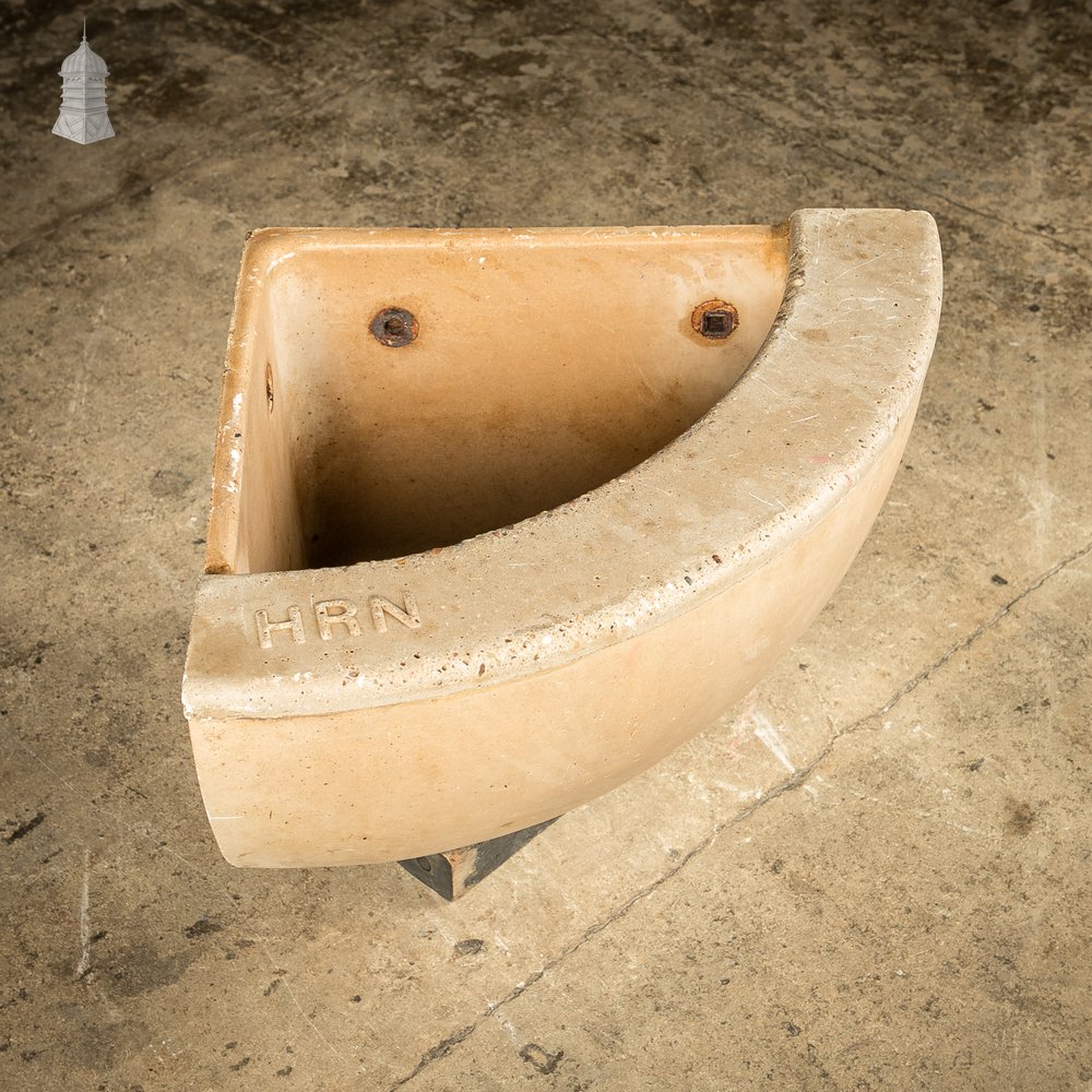 Concrete Corner Manger Trough Feeder Reclaimed from St Johns Barracks, London