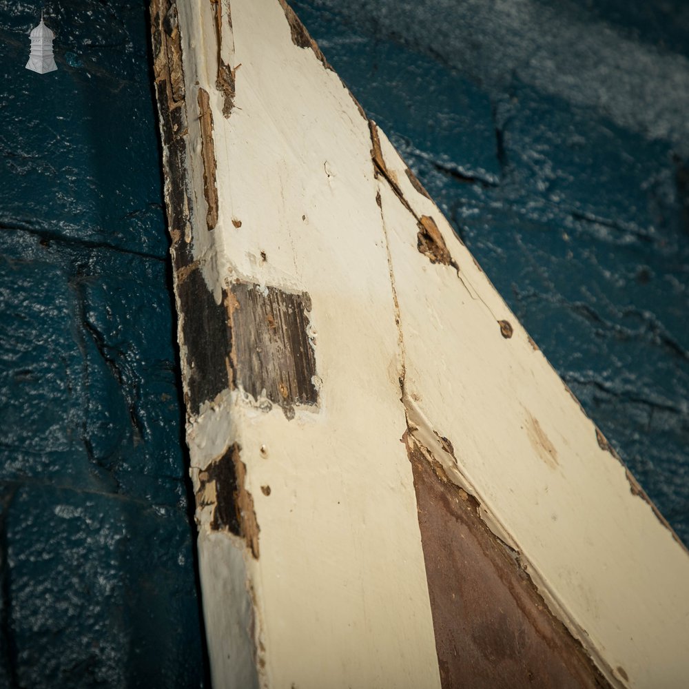 Painted Pine Panelling, Staircase 5 Moulded Panel Section