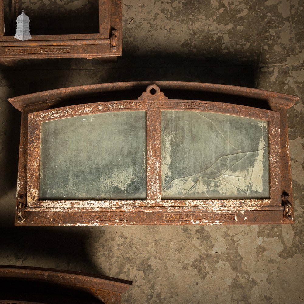 Musgraves Ventilating Windows, Batch of 7, Cast Iron