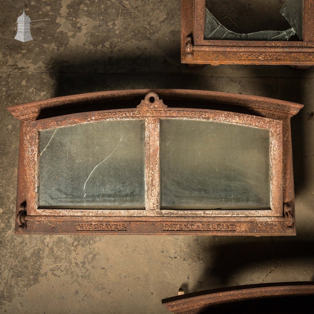 Musgraves Ventilating Windows, Batch of 7, Cast Iron