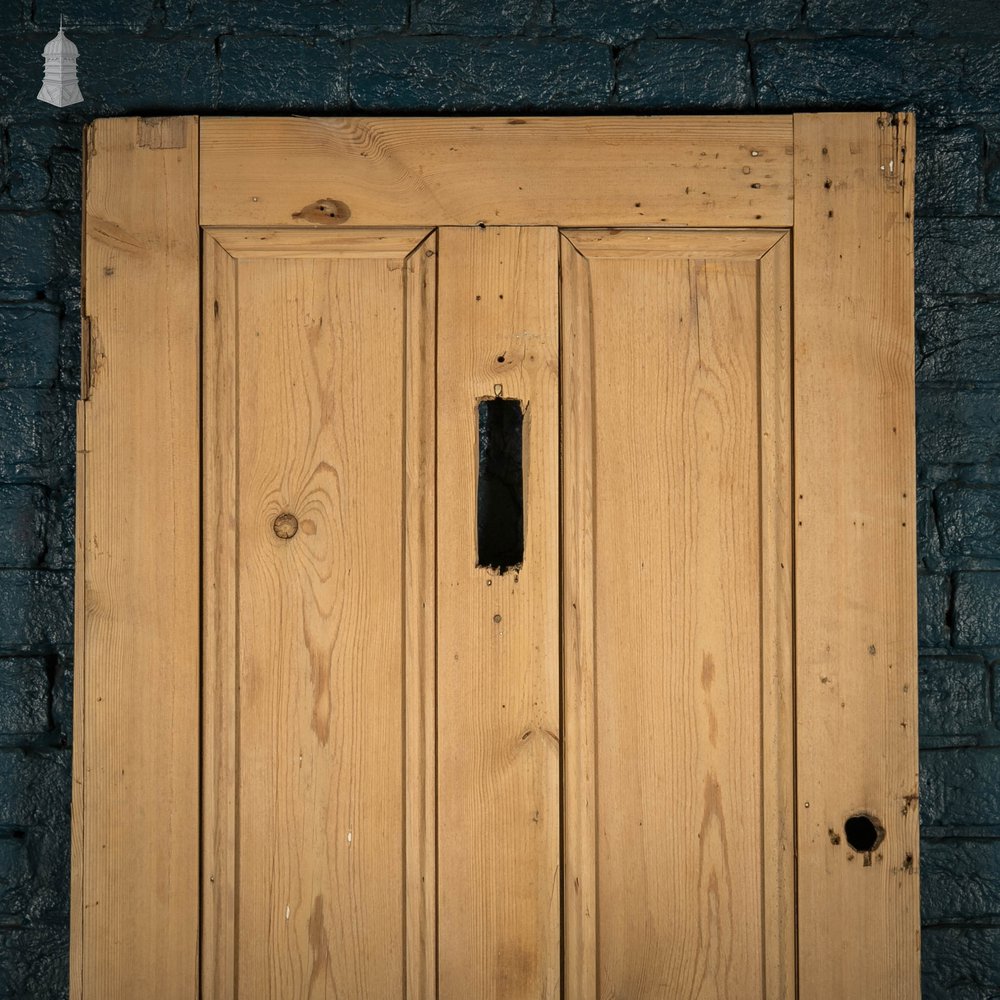 Pine Panelled Door, 4 Panel