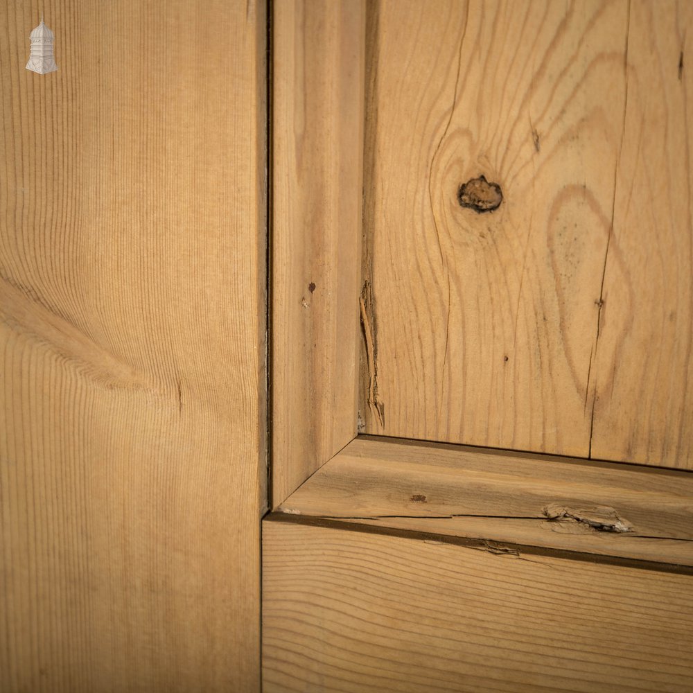 Pine Panelled Door, 4 Panel