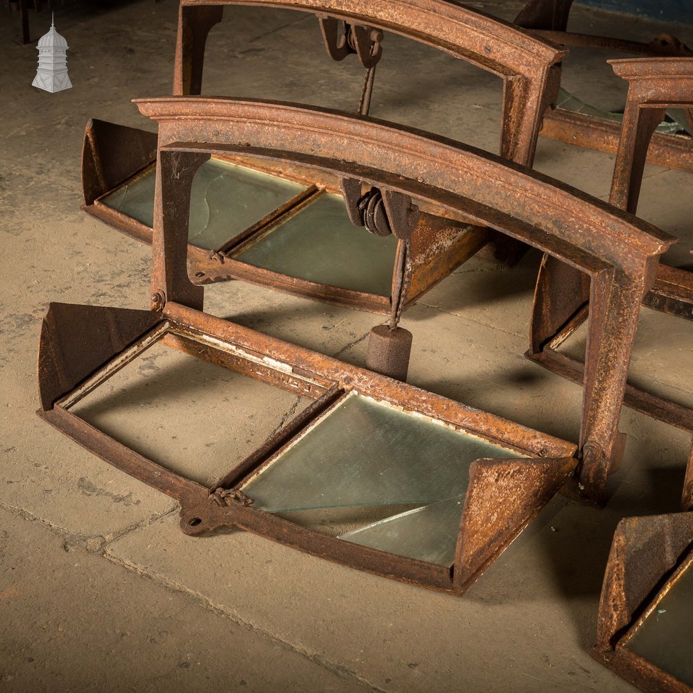 Musgraves Ventilating Windows, Batch of 7, Cast Iron