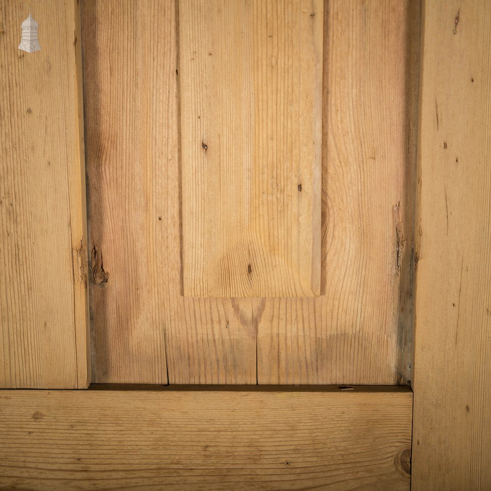 Pine Panelled Door, 4 Panel