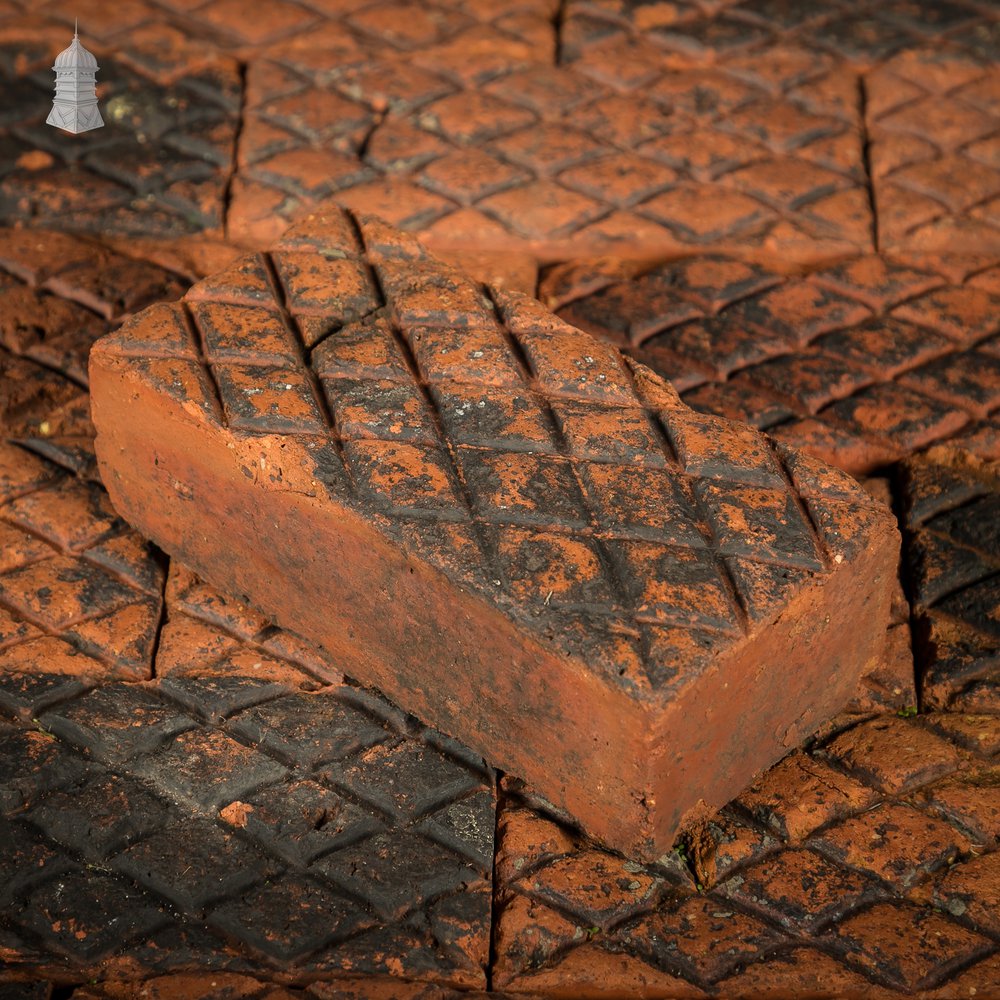 Diamond Pavers Stable Bricks, Red