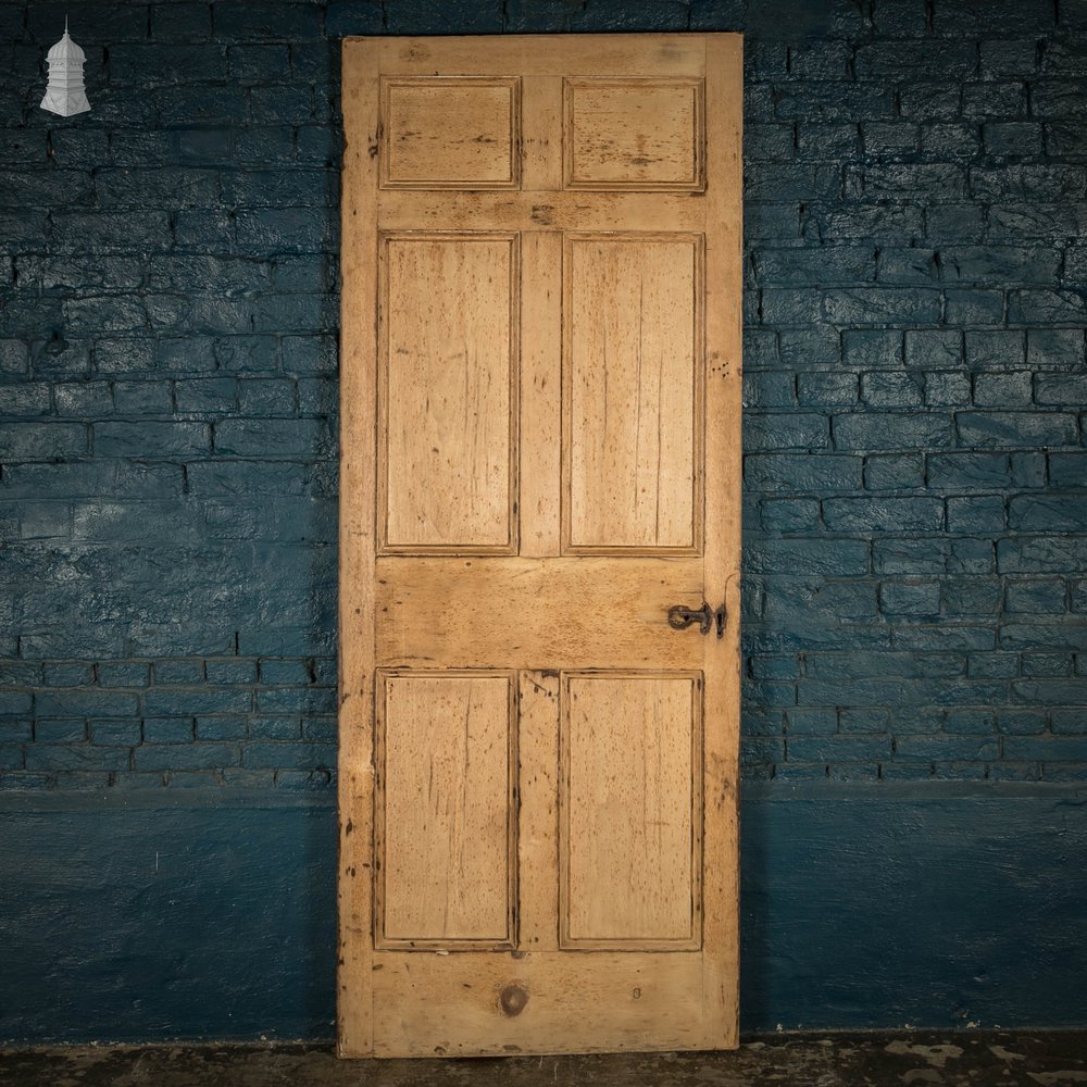 Pine Panelled Door, 6 Panel