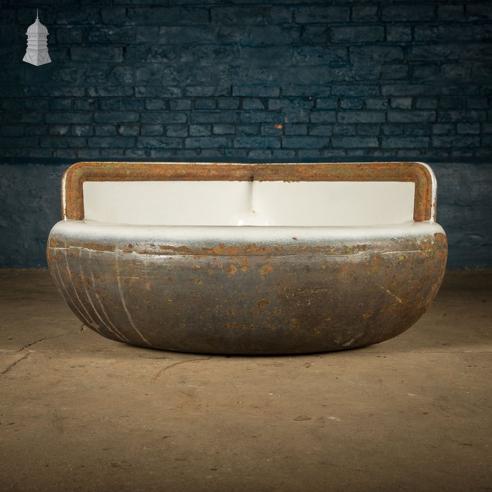 Equine Water Trough, Cast Iron Corner Feeder