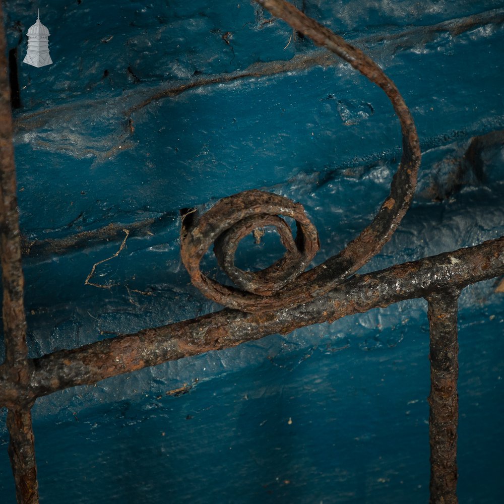 Pedestrian Gate, Scroll Design, Wrought Iron