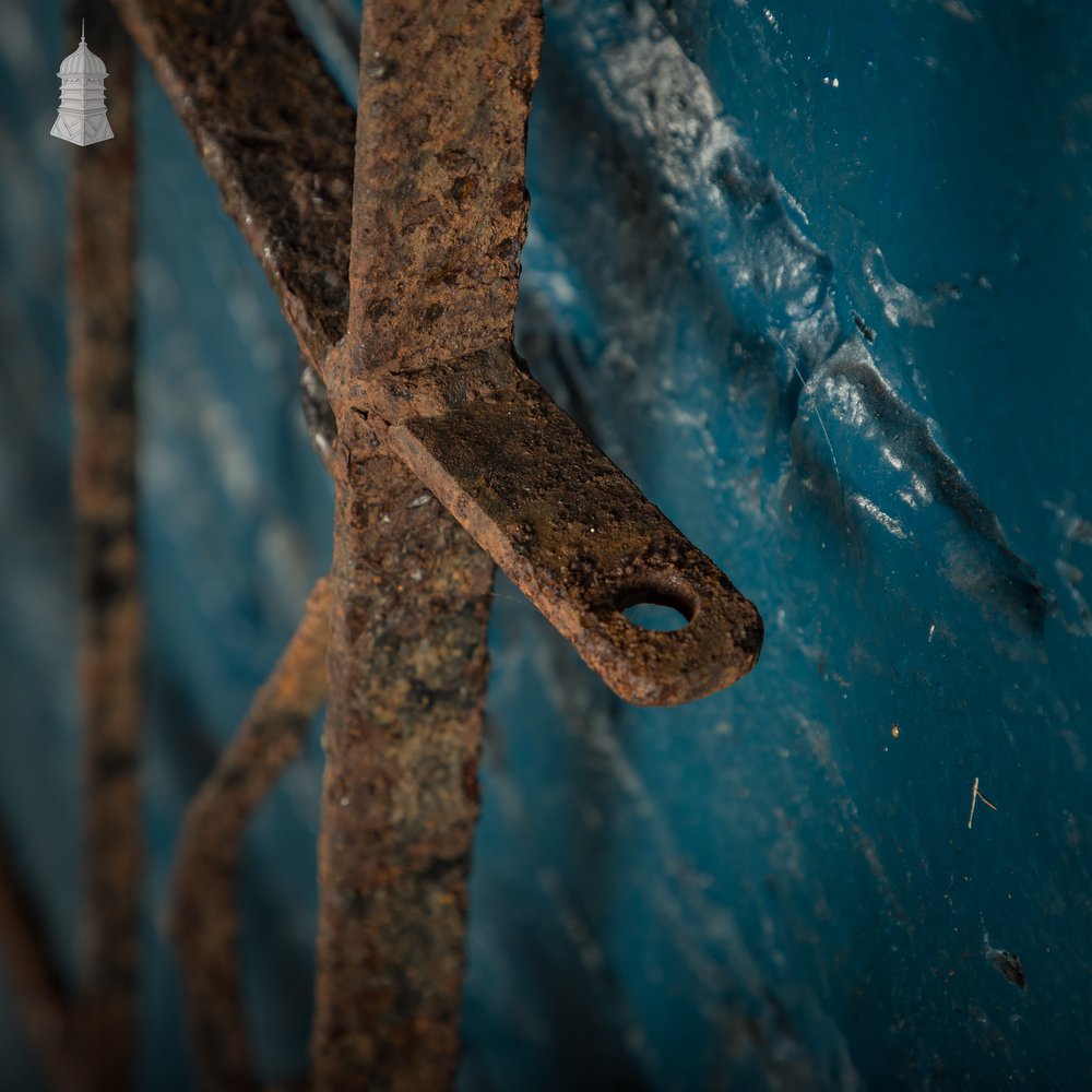 Pedestrian Gate, Scroll Design, Wrought Iron