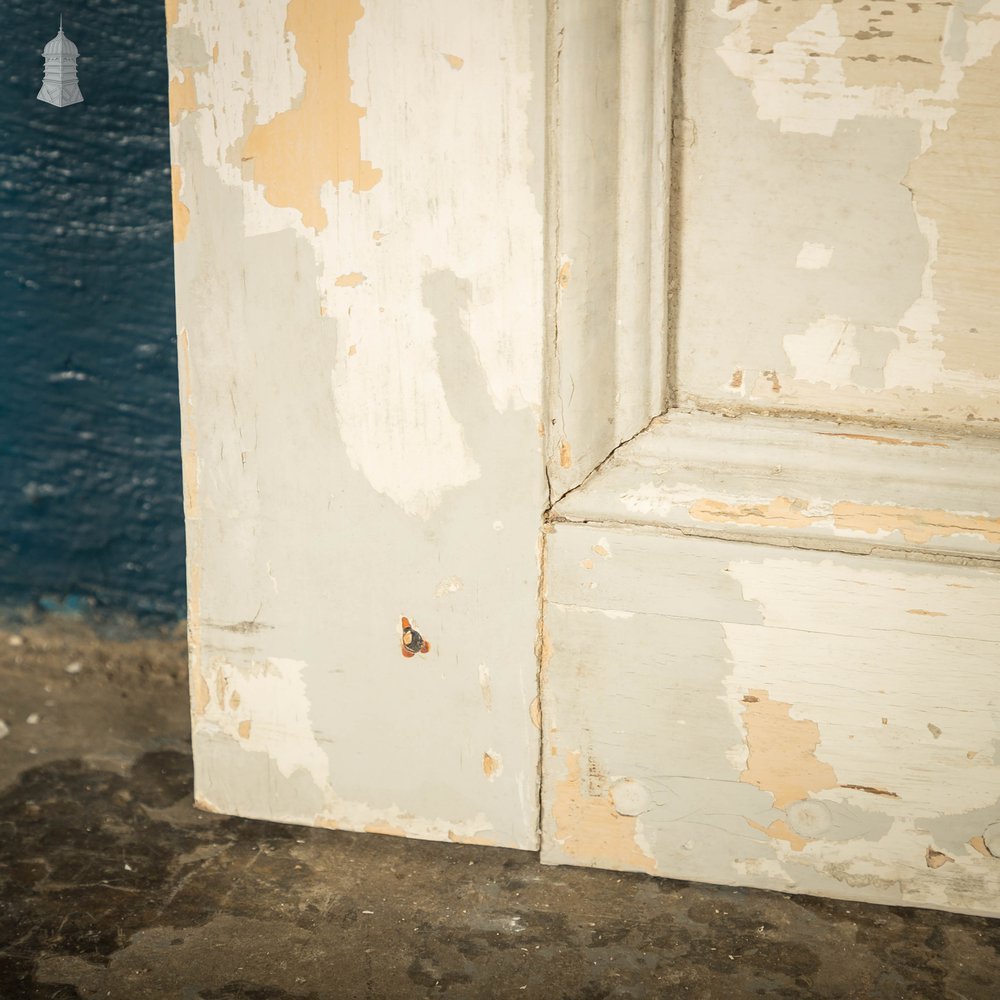 Pine Cupboard Door, Top Opening Distressed Paint