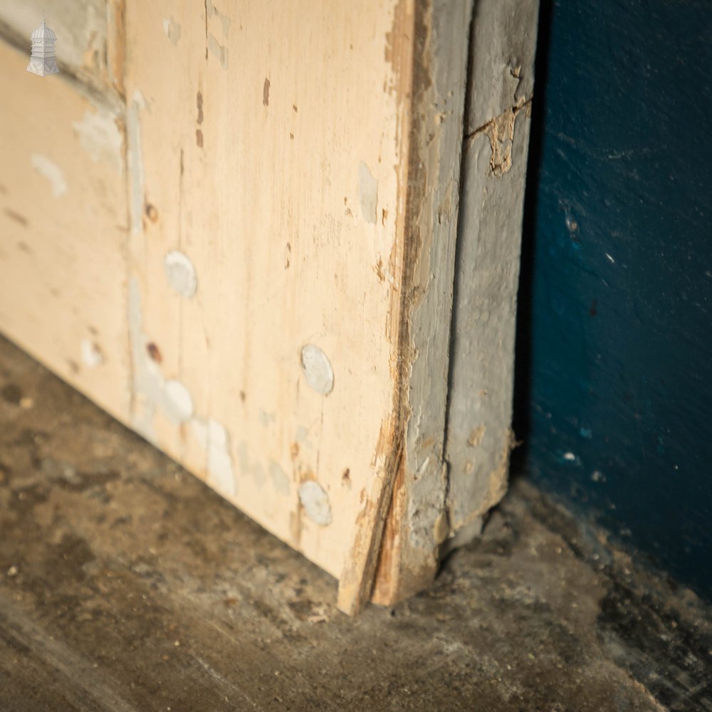 Pine Cupboard Door, Top Opening Distressed Paint