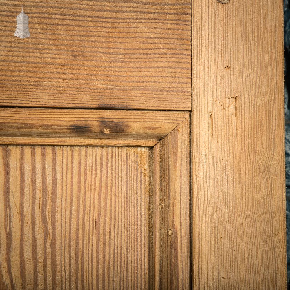 Glazed 6 Panel Internal Door, Georgian Pitch Pine