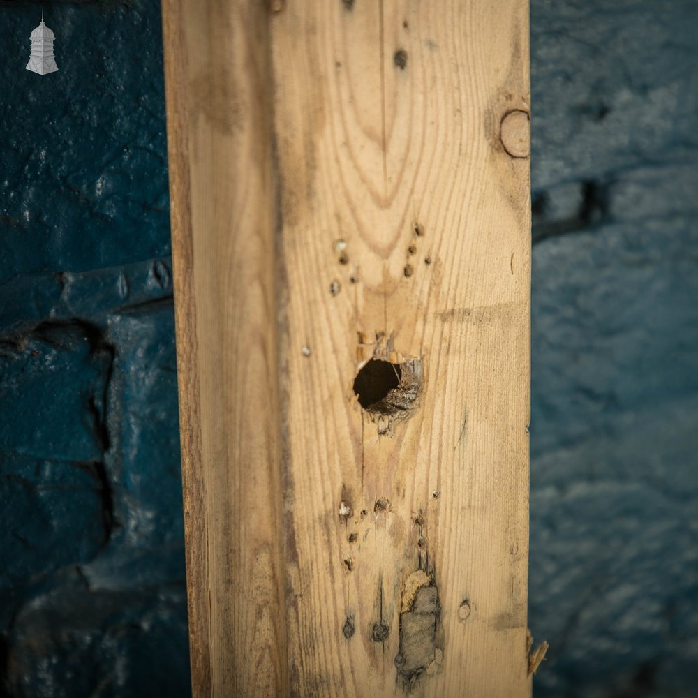 Half Glazed Door, 19th C Pine