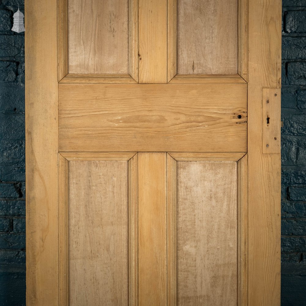 Pine Panelled Door, 4 Panel