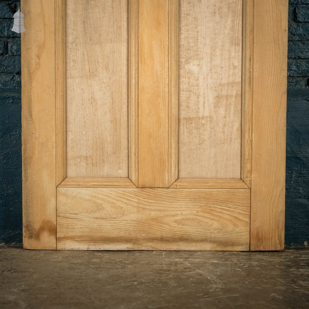 Pine Panelled Door, 4 Panel