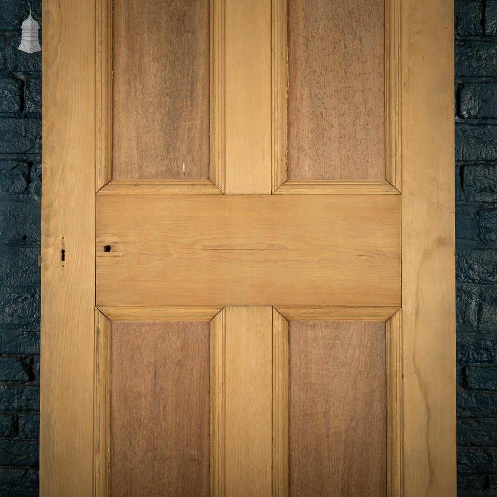 Pine Panelled Door, 4 Panel