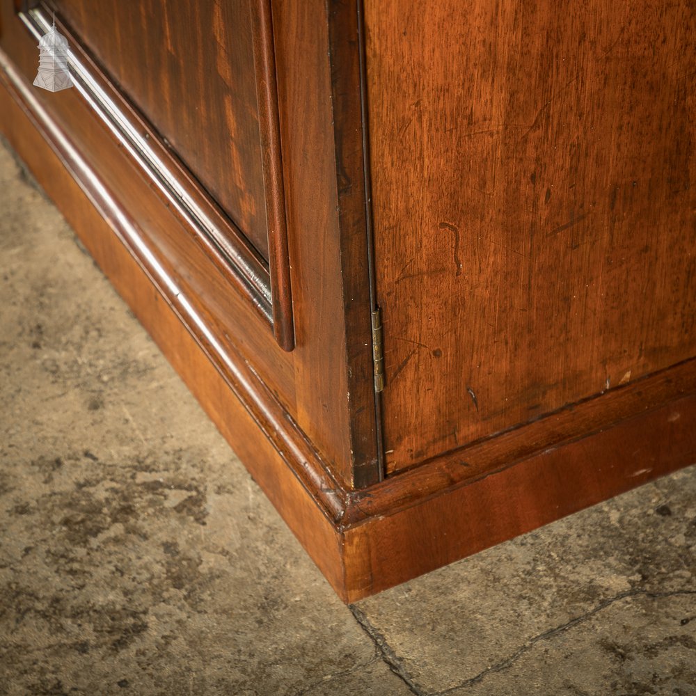 Compactum Gentlemans Wardrobe, Victorian Mottled Mahogany