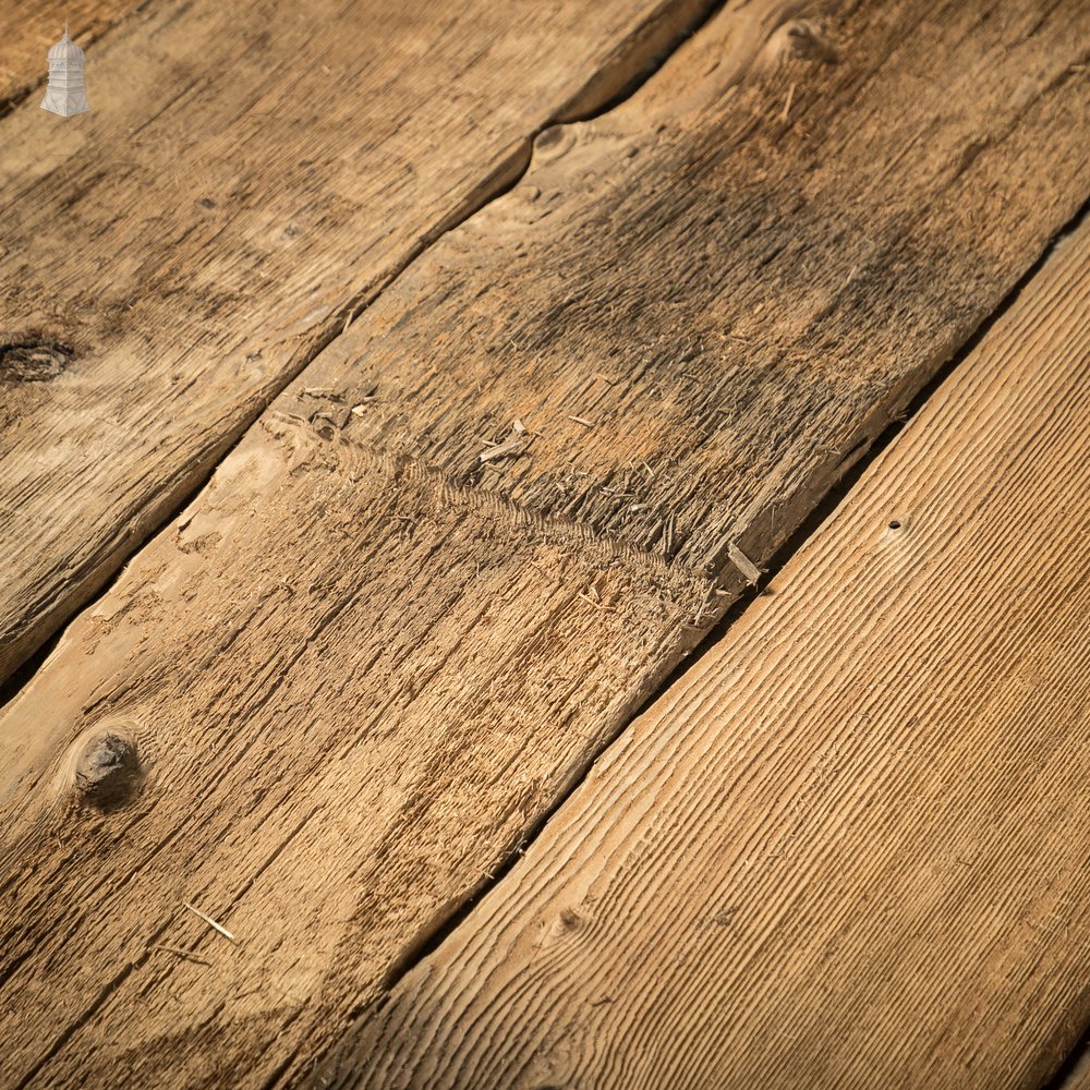 Brushed Oak Floorboards, 9 Inch Batch of 61 Square Metres