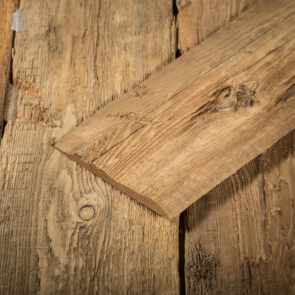 Brushed Oak Floorboards, 9 Inch Batch of 61 Square Metres