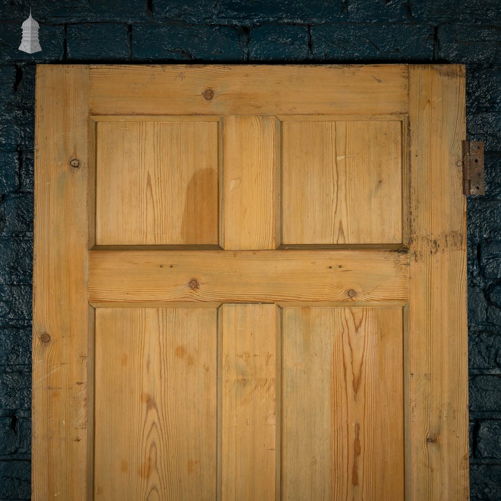 Pine Panelled Door, 6 Panel