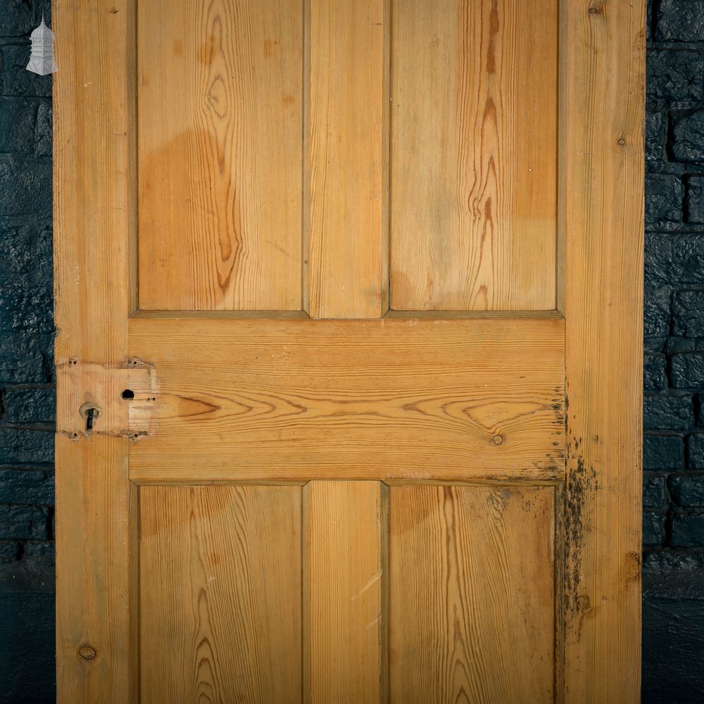 Pine Panelled Door, 6 Panel