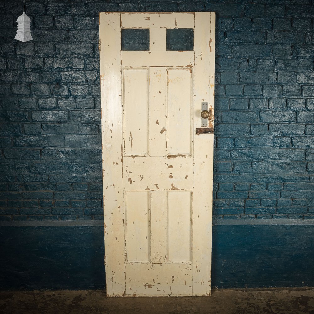 6 Panel Door with 2 Glazed Panels