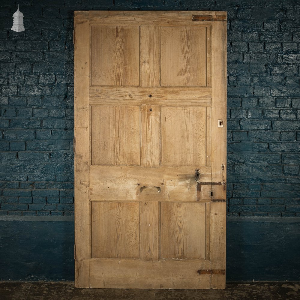 Pine Panelled Door, Pitch Pine 6 Panel Door