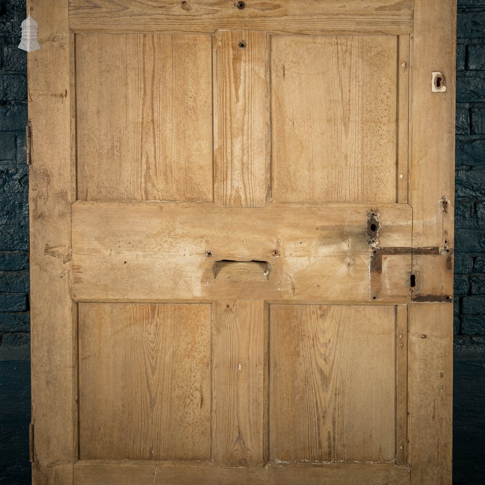 Pine Panelled Door, Pitch Pine 6 Panel Door