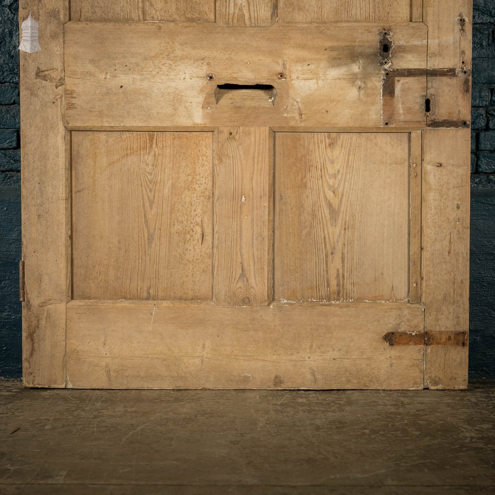 Pine Panelled Door, Pitch Pine 6 Panel Door